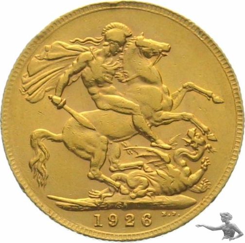 Grossbritannien 1 Sovereign 1926 Gold